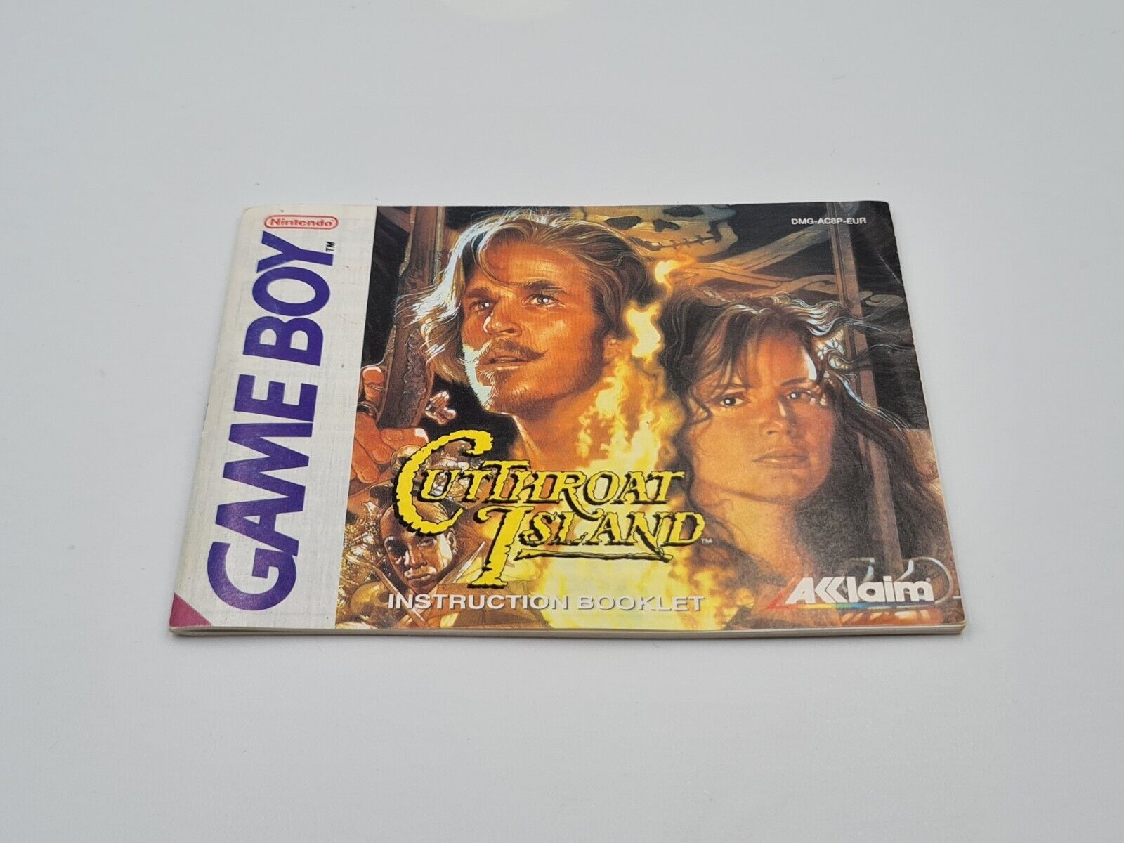 Nintendo Game Boy Classic Cutthroat Island mit OVP und Anleitung EUR - T-Retro-Games 