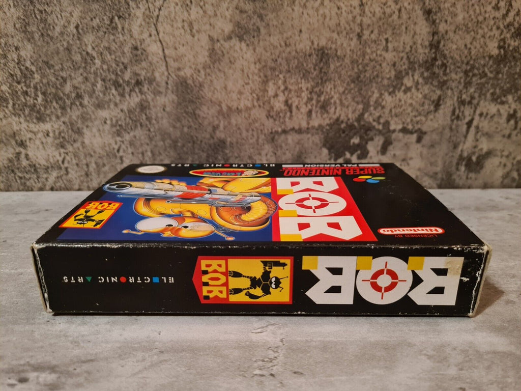 SNES Super Nintendo B.O.B. mit OVP und Anleitung + Poster NOE - T-Retro-Games 