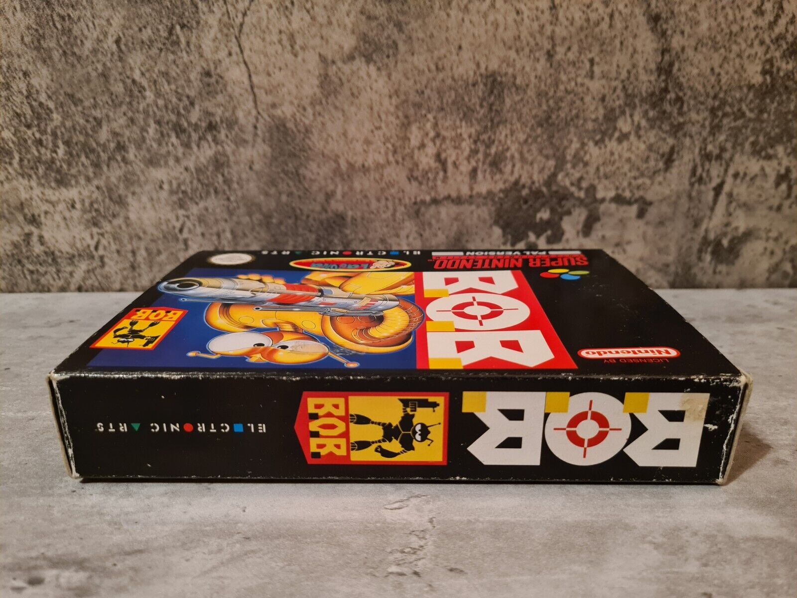 SNES Super Nintendo B.O.B. mit OVP und Anleitung + Poster NOE - T-Retro-Games 