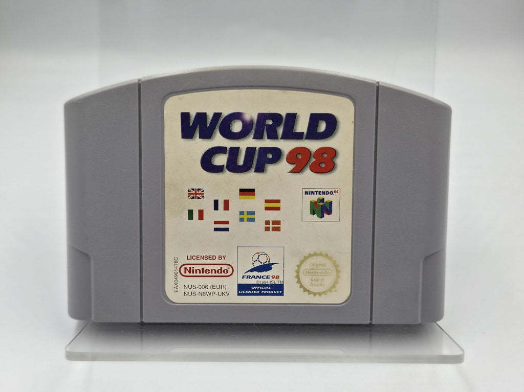 N64 Nintendo 64 Spiel World Cup 98 EUR Modul