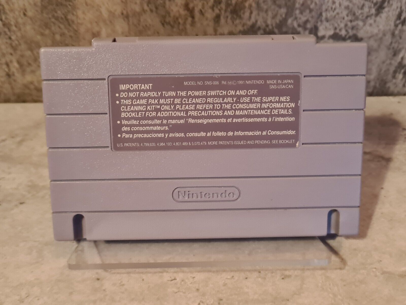 SNES Super Nintendo Aerobiz NTSC USA Modul - T-Retro-Games 