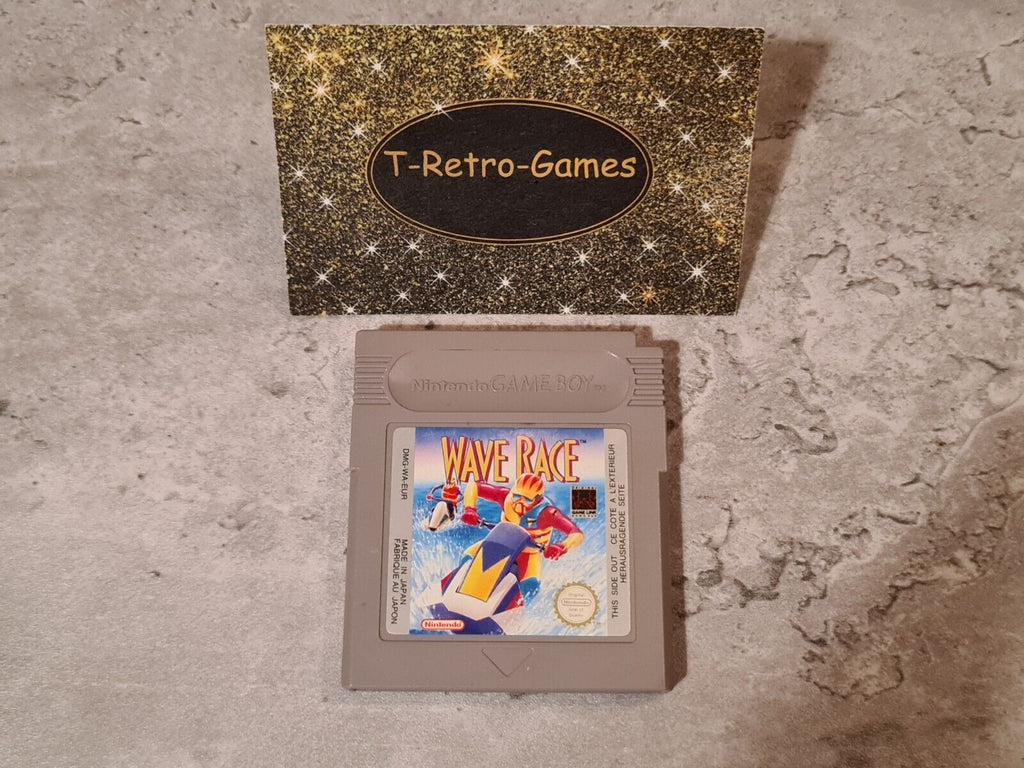 Nintendo Gameboy Classic Spiel Wave Race Modul EUR - T-Retro-Games 