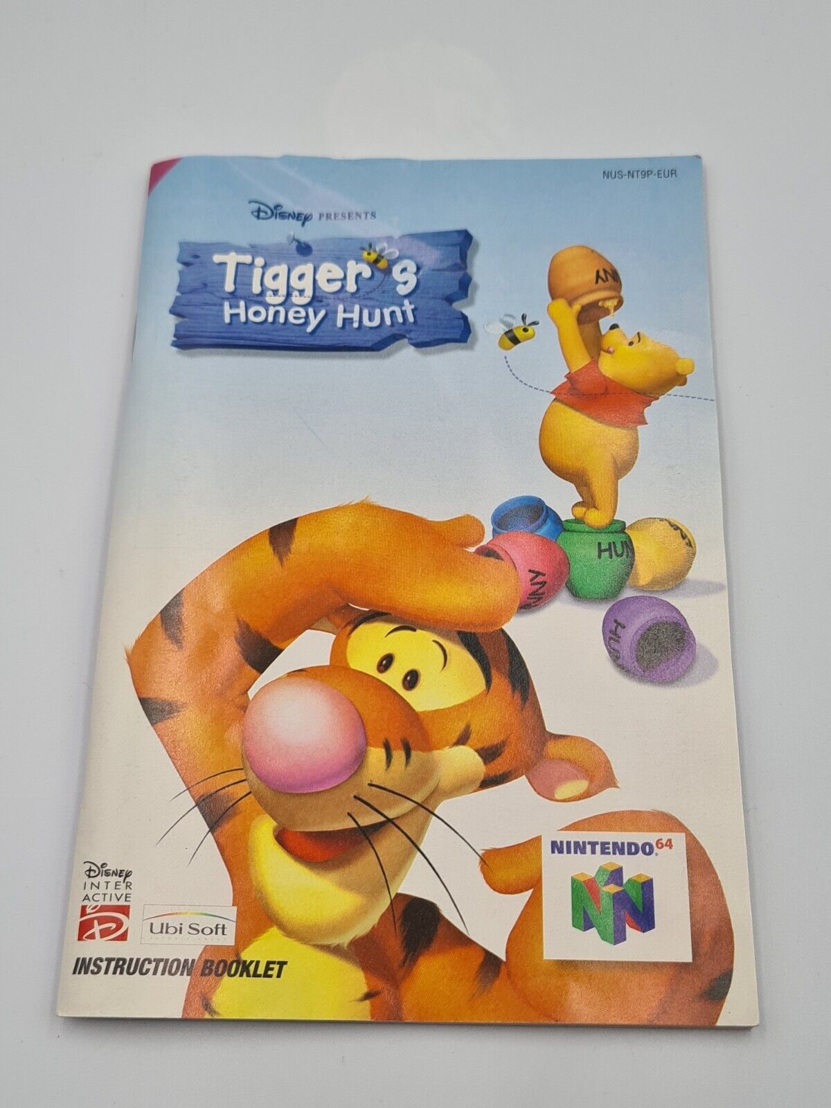 N64 Nintendo 64 Disney's Tigger's Honey Hunt mit OVP und Anleitung EUR - T-Retro-Games 