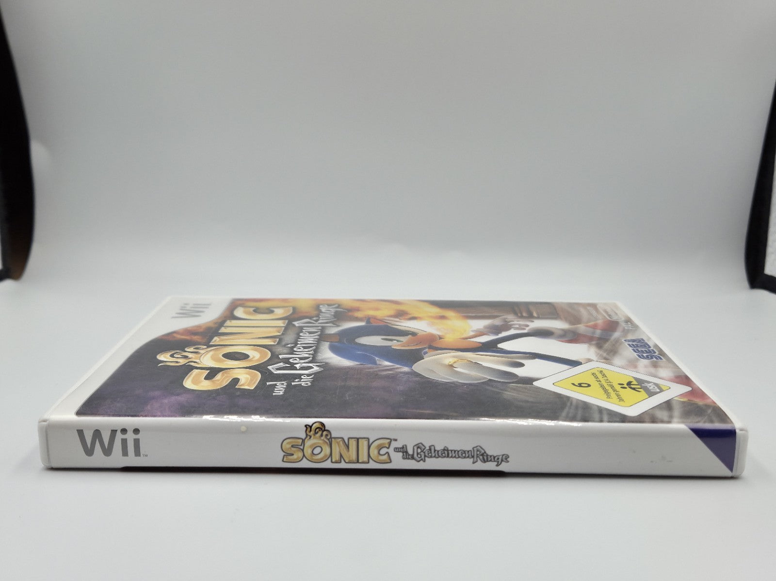 Nintendo Wii Spiel Sonic und die Geheimen Ringe mit OVP und Anleitung NOE