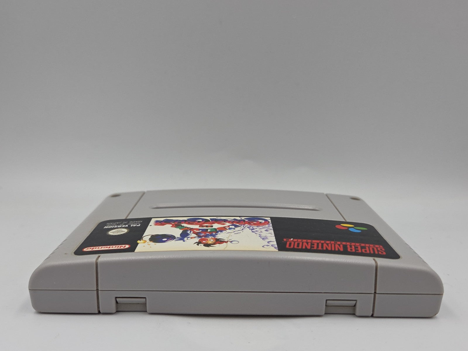SNES Super Nintendo Spiel Kid Klown in Crazy Chase Modul NOE