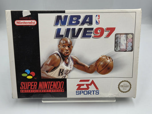 SNES Super Nintendo NBA Live 97 mit OVP und Anleitung EUR