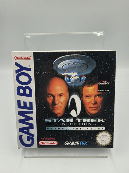 Game Boy Classic Star Trek Generations Beyond The Nexus + OVP und Anleitung EUR