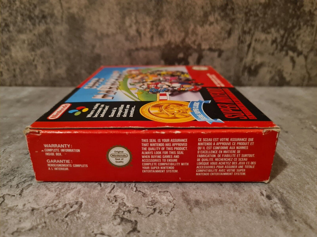 SNES Super Nintendo Super Mario Kart mit OVP und Anleitung FAH Classic - T-Retro-Games 