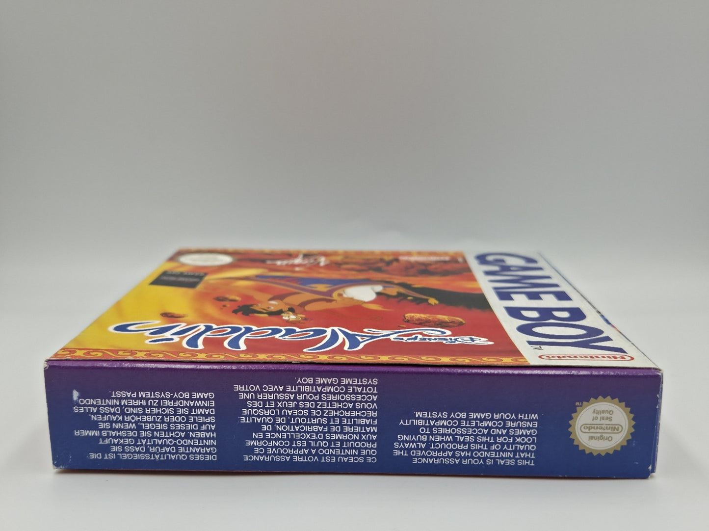 Nintendo Game Boy Classic Disney's Aladdin mit OVP und Anleitung EUR
