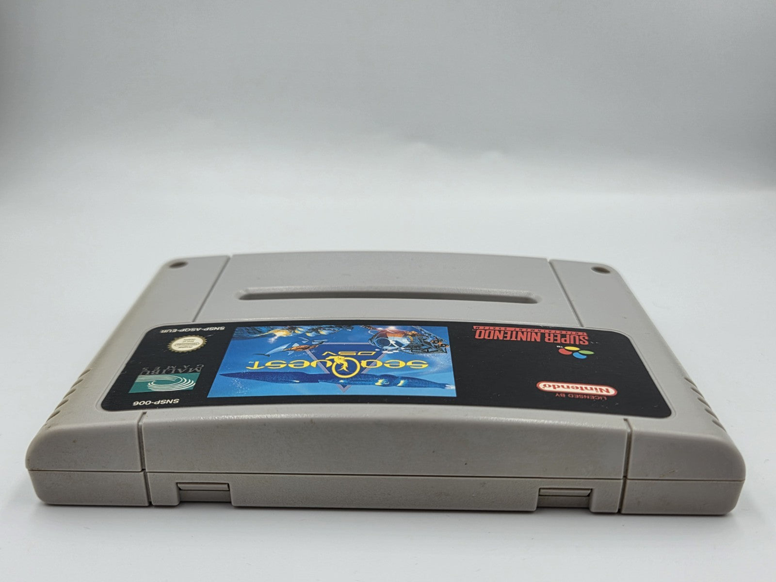 SNES Super Nintendo SeaQuest DSV EUR Modul
