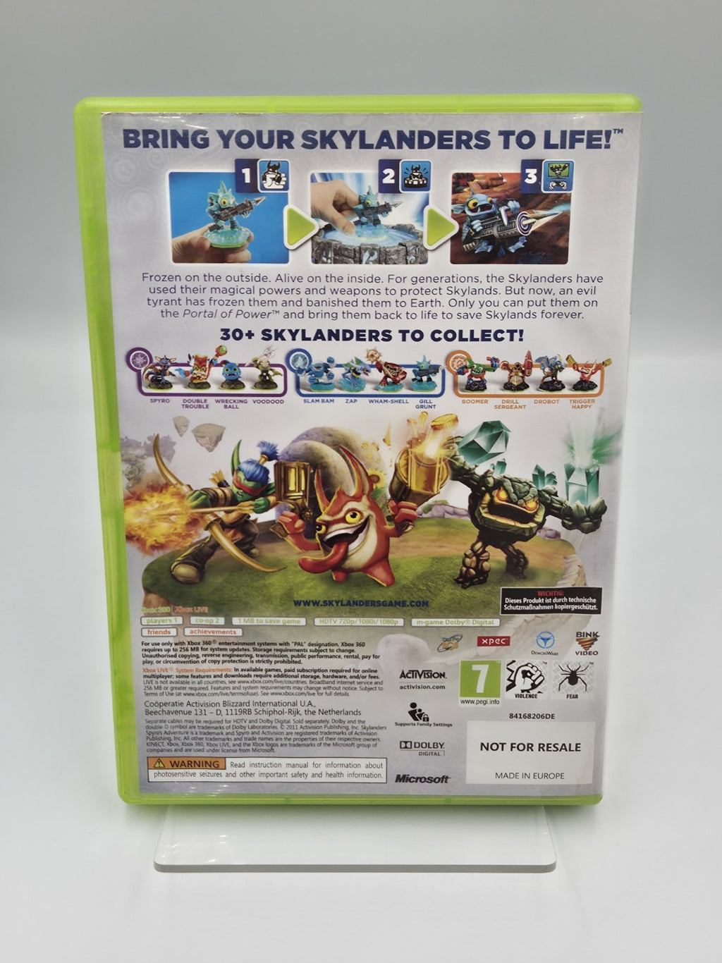 XBOX360 Spiel Skylanders Spyro's Adventure mit OVP und Anleitung Englisch