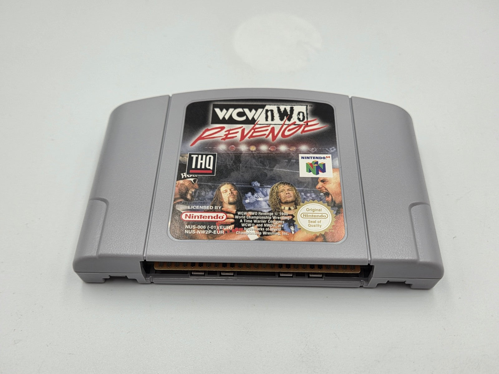 N64 Nintendo 64 WCW/NWO Revenge mit OVP und Anleitung EUR