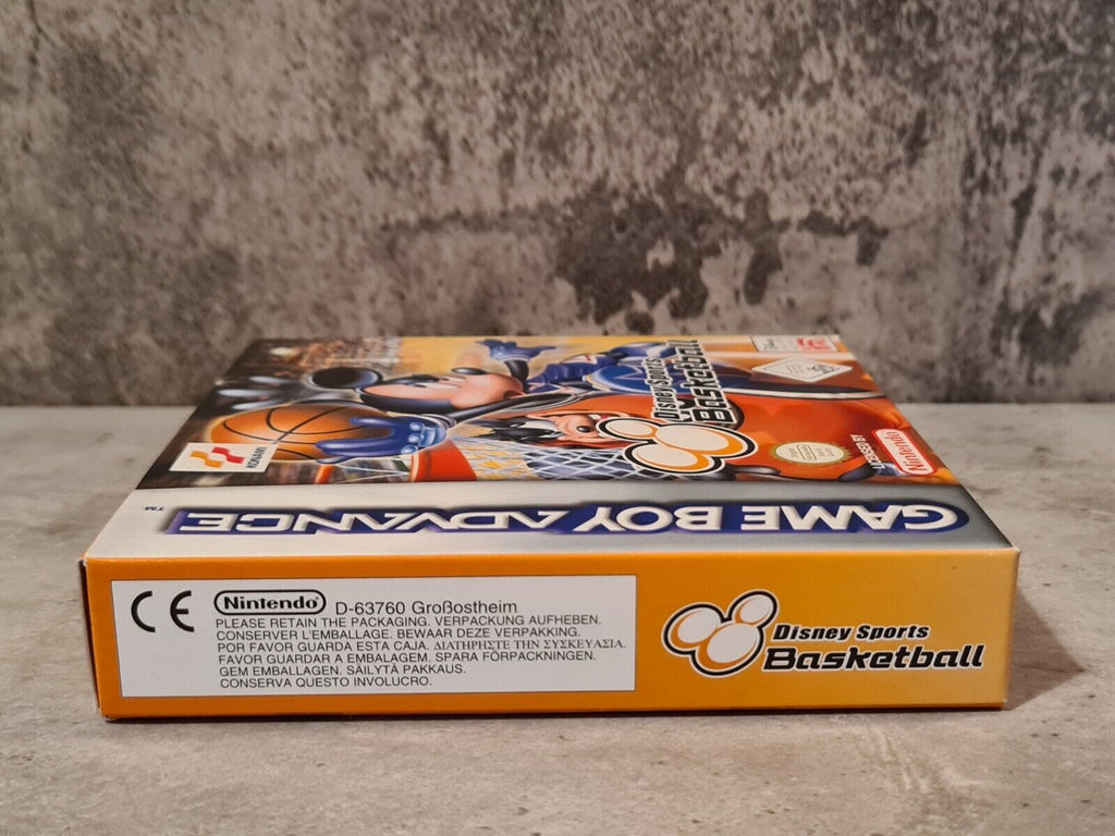Nintendo Game Boy Advance Disney Sports Basketball mit OVP und Anleitung EUU - T-Retro-Games 