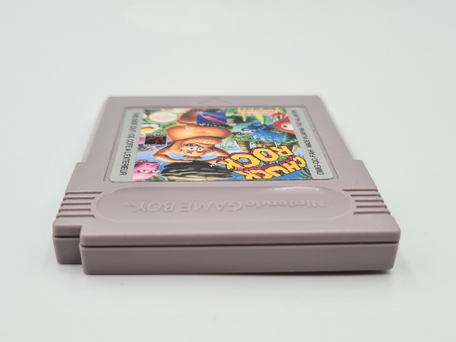 Nintendo Gameboy Classic Spiel Chuck Rock Modul FAH - T-Retro-Games 