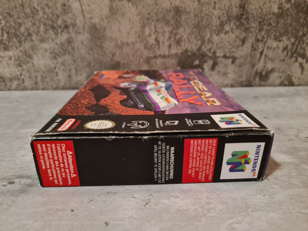 N64 Nintendo 64 Top Gear Rally mit OVP und Anleitung EUR - T-Retro-Games 