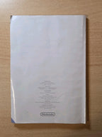 Nintendo Wii Konsole  Bedienungsanleitung Instruction Booklet EUU