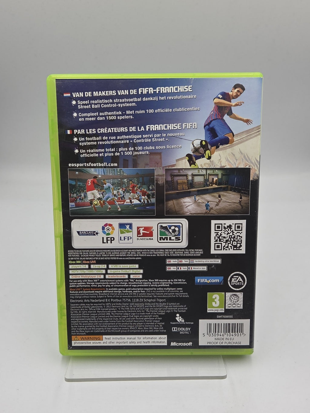 XBOX360 Spiel Fifa Street mit OVP und Anleitung 
