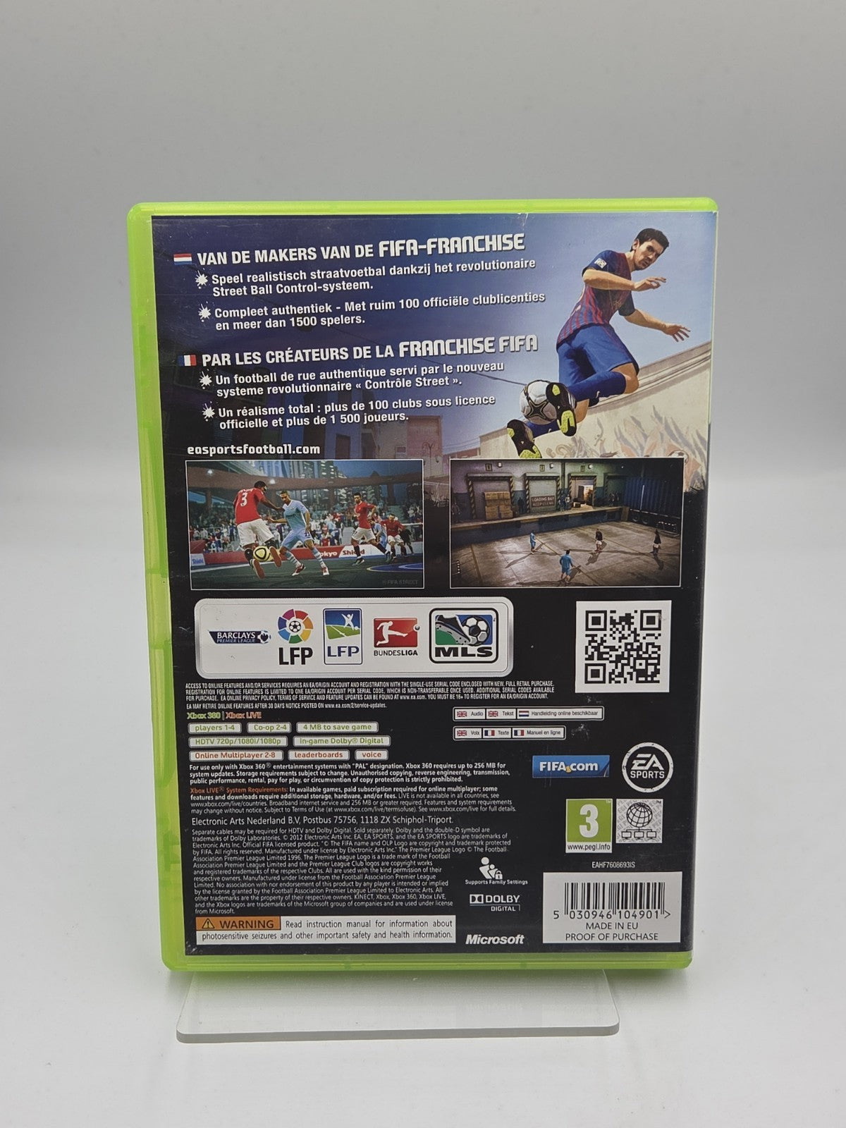 XBOX360 Spiel Fifa Street mit OVP und Anleitung 