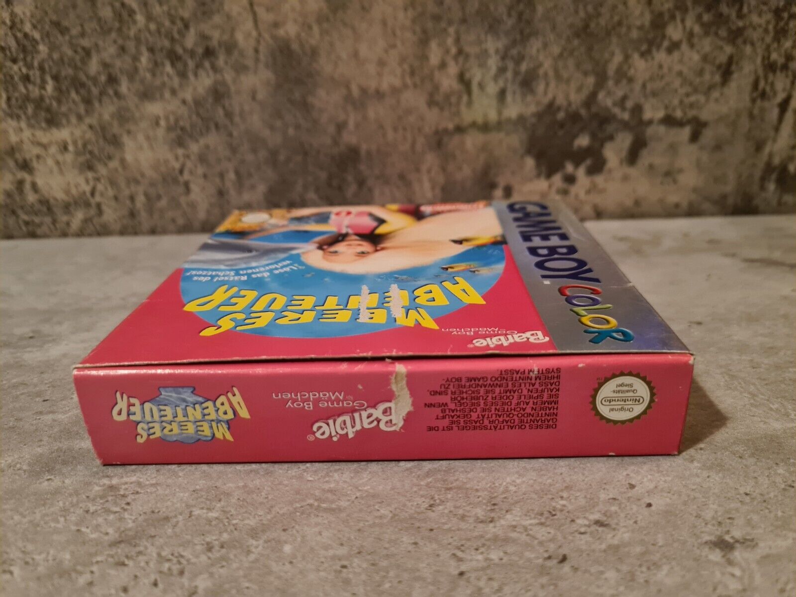 Nintendo Game Boy Color Barbie Meeres Abenteuer mit OVP und Anleitung NOE - T-Retro-Games 