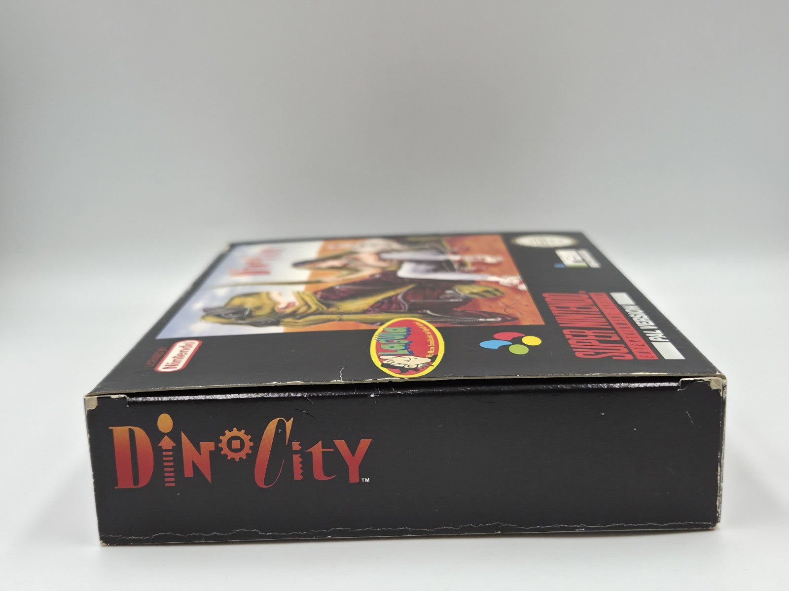 SNES Super Nintendo Dino City mit OVP und Anleitung NOE