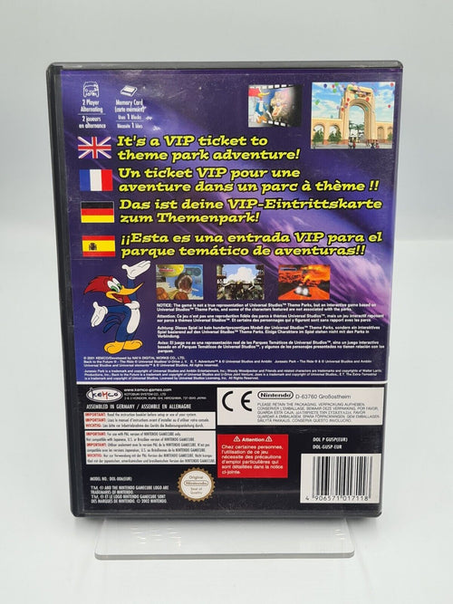 GameCube Universal Studios Theme Park Adventures mit OVP und Anleitung EUR - T-Retro-Games 