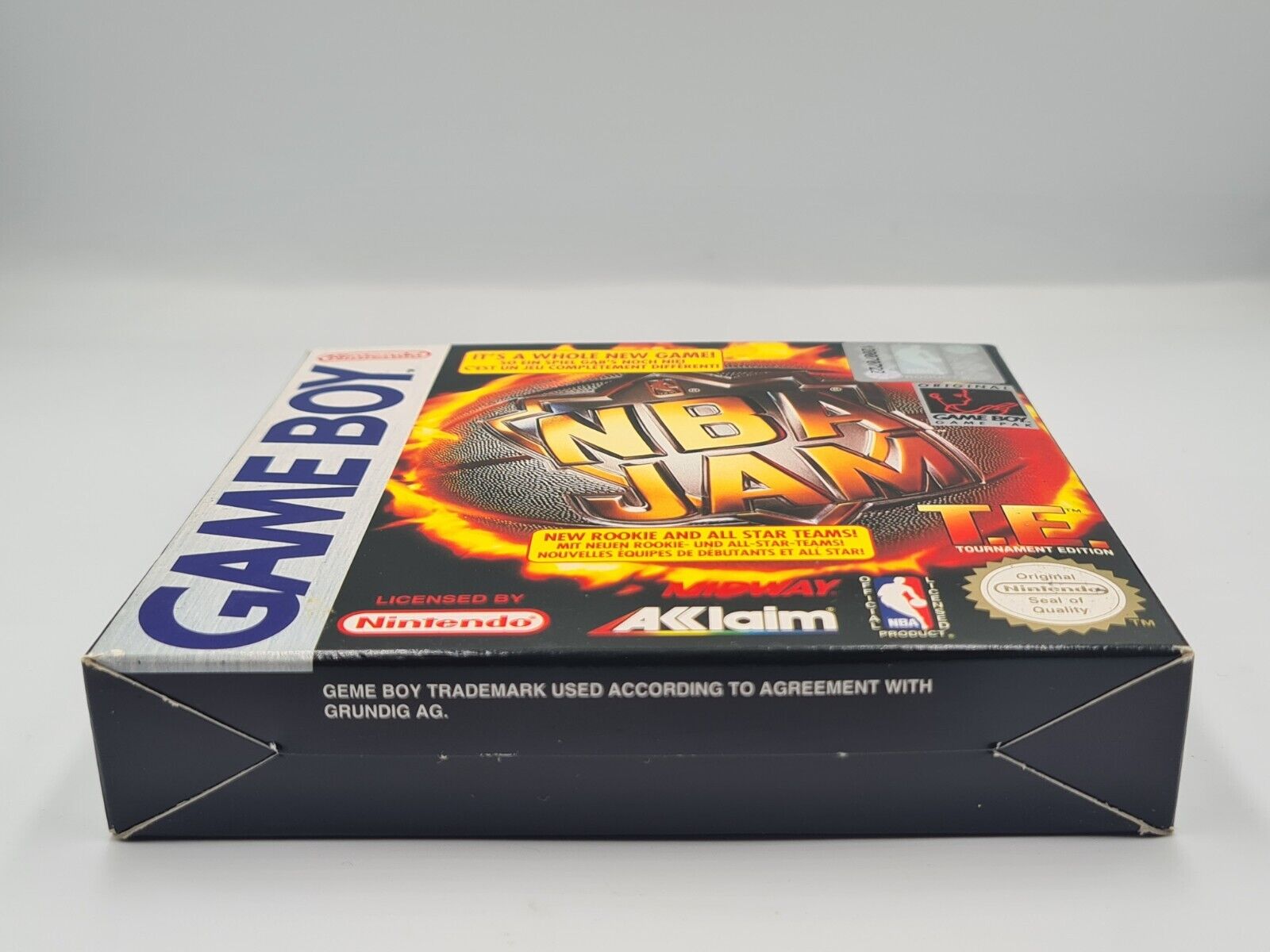 Nintendo Game Boy Classic NBA Jam T.E. mit OVP und Anleitung EUR - T-Retro-Games 