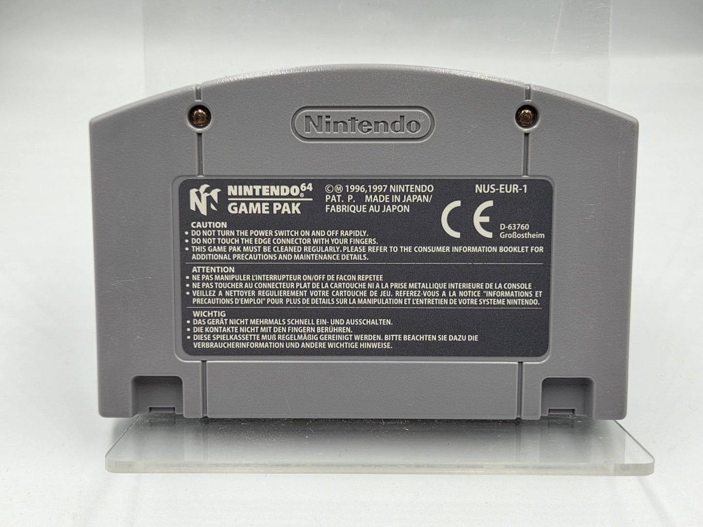 N64 Nintendo 64 Conker's Bad Fur Day Modul EUR