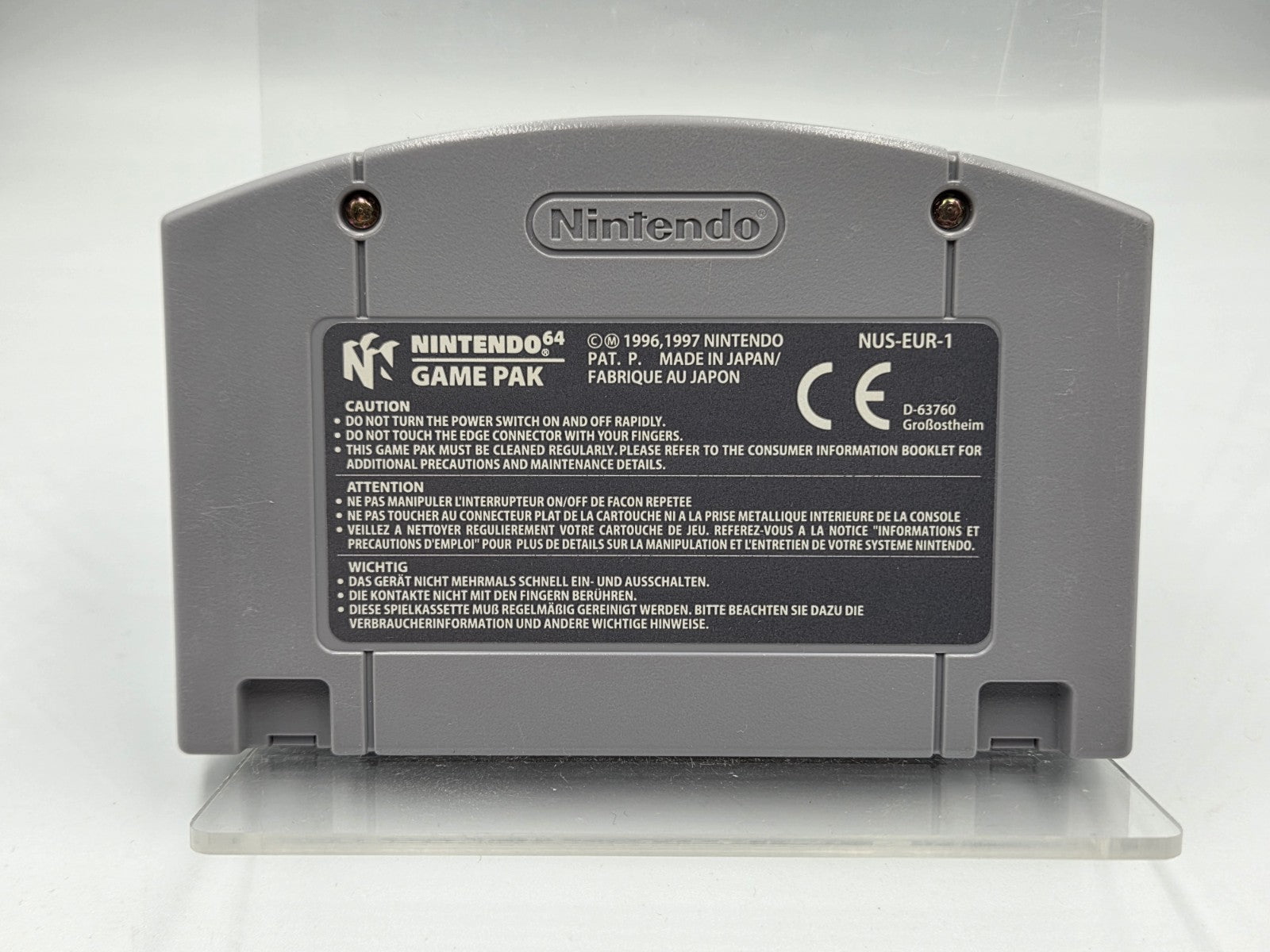 N64 Nintendo 64 Conker's Bad Fur Day Modul EUR