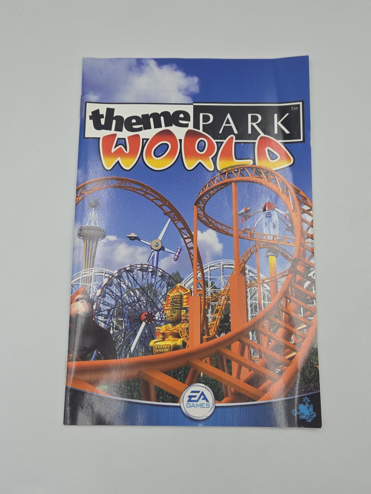 PS2 Playstation 2 Spiel Theme Park World mit OVP und Anleitung Englisch
