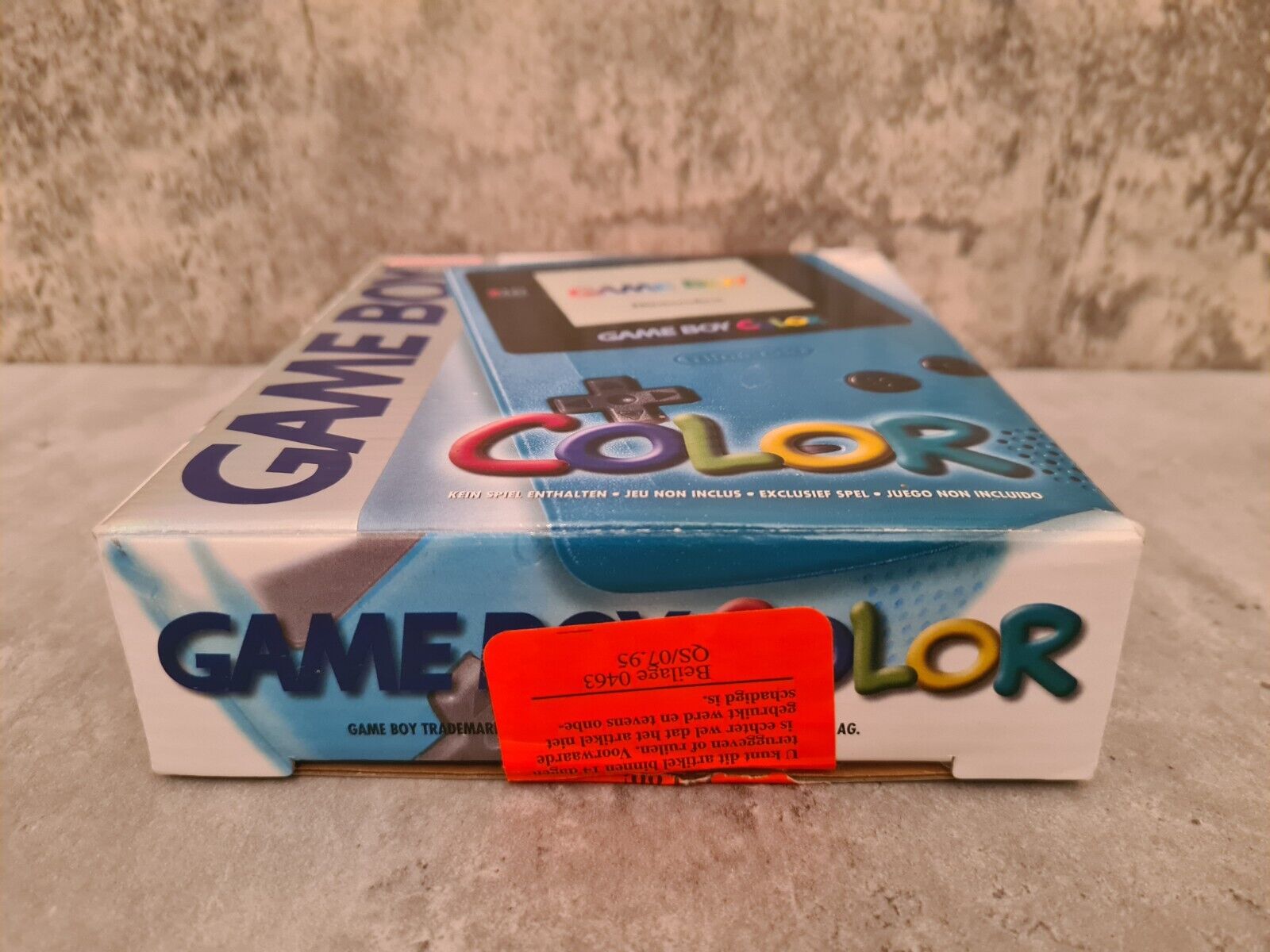 Game Boy Color OVP Console Konsole EUR Türkis - T-Retro-Games 