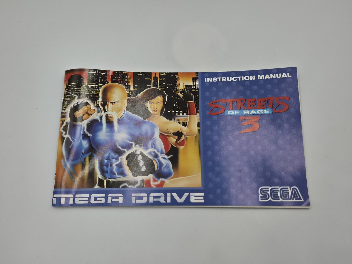 Sega Mega Drive Spiel Streets of Rage 3 mit OVP und Anleitung Multi Language 