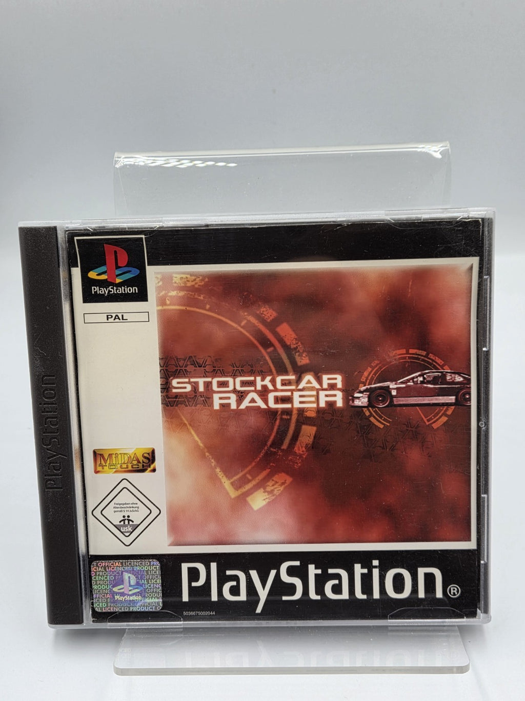 PS1 Playstation 1 Stockcar Racer mit OVP und Anleitung Multilingual - T-Retro-Games 