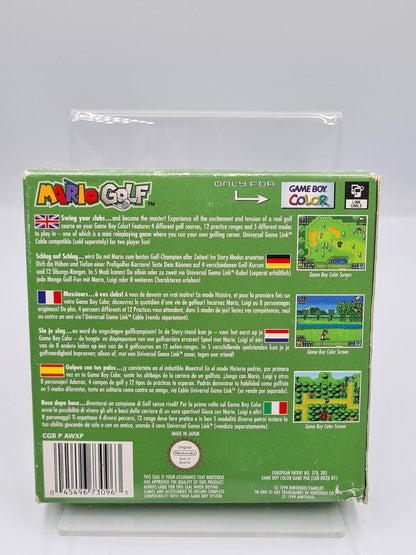 Nintendo Game Boy Color Mario Golf mit OVP und Anleitung EUR - T-Retro-Games 