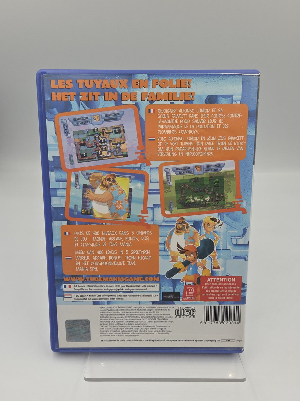 PS2 Playstation 2 Spiel Tube Mania mit OVP und Anleitung Multilingual