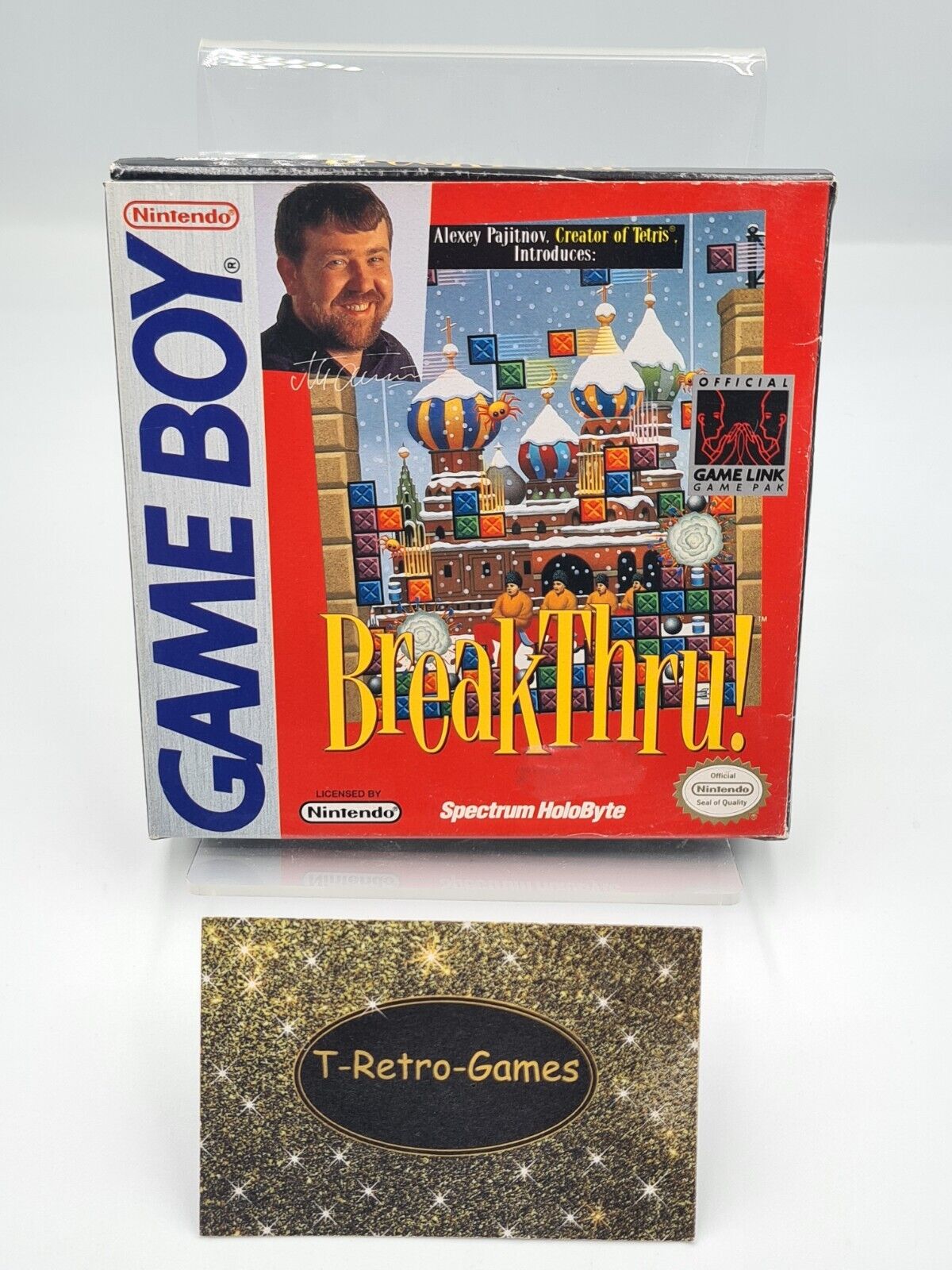 Nintendo Game Boy Classic BreakThru! mit OVP und Anleitung USA - T-Retro-Games 