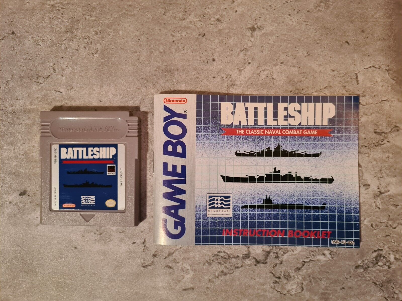 Nintendo Game Boy Classic Battleship mit OVP und Anleitung USA - T-Retro-Games 