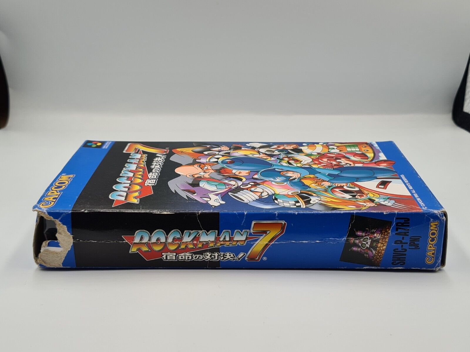 SFC Super Famicom Rockman 7 mit OVP und Anleitung Japan - T-Retro-Games 