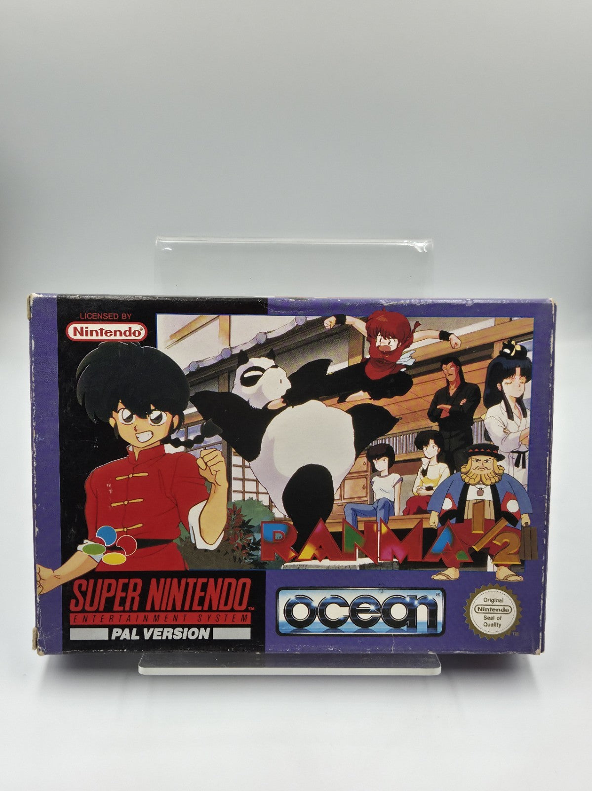 SNES Super Nintendo Spiel Ranma 1/2 mit OVP und Anleitung UKV