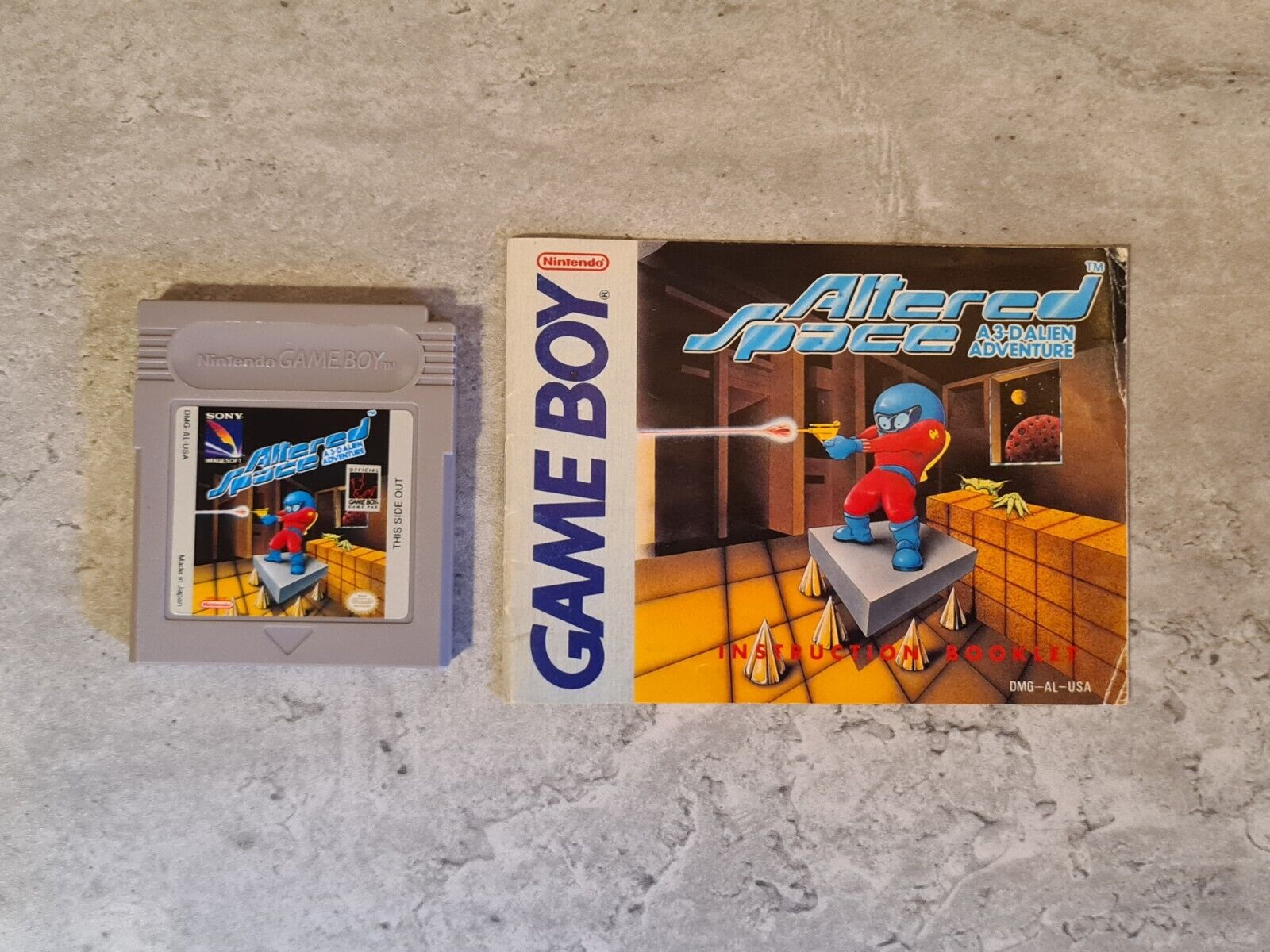Nintendo Game Boy Classic Altered Space mit OVP und Anleitung USA - T-Retro-Games 