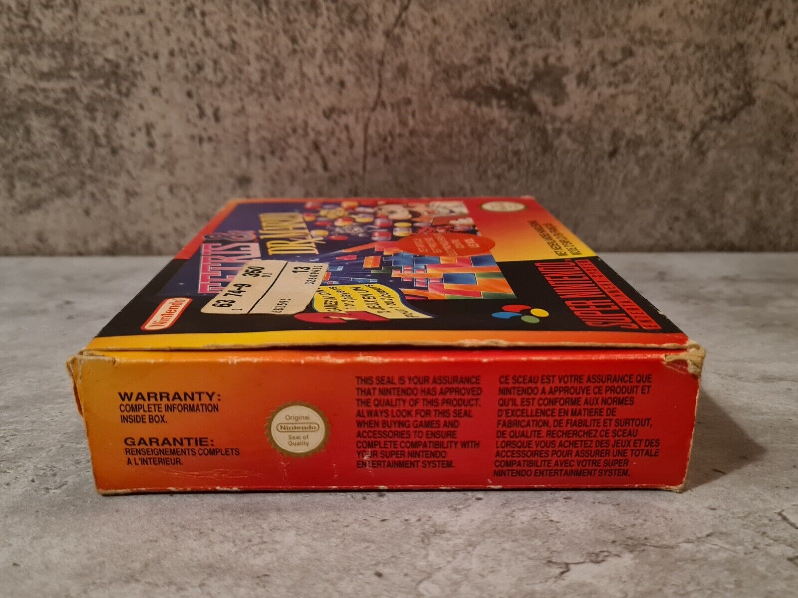 SNES Super Nintendo Tetris & Dr. Mario mit OVP und Anleitung FAH - T-Retro-Games 