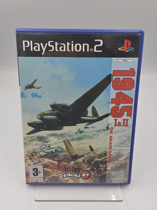 PS2 Playstation 2 Spiel 1945 I &II The Arcade Games mit OVP + Anleitung Englisch