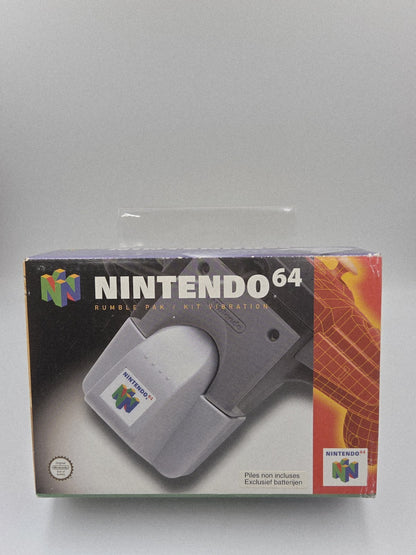N64 Nintendo 64 Rumble Pak Vibration Kit mit OVP und Anleitung EUR