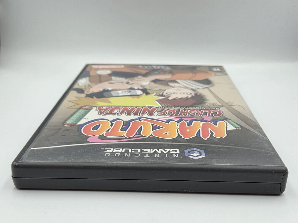 Nintendo GameCube Naruto Clash of Ninja mit OVP und Anleitung FRA - T-Retro-Games 