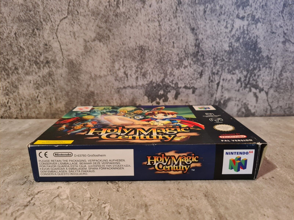 N64 Nintendo 64 Holy Magic Century mit OVP und Anleitung NOE - T-Retro-Games 