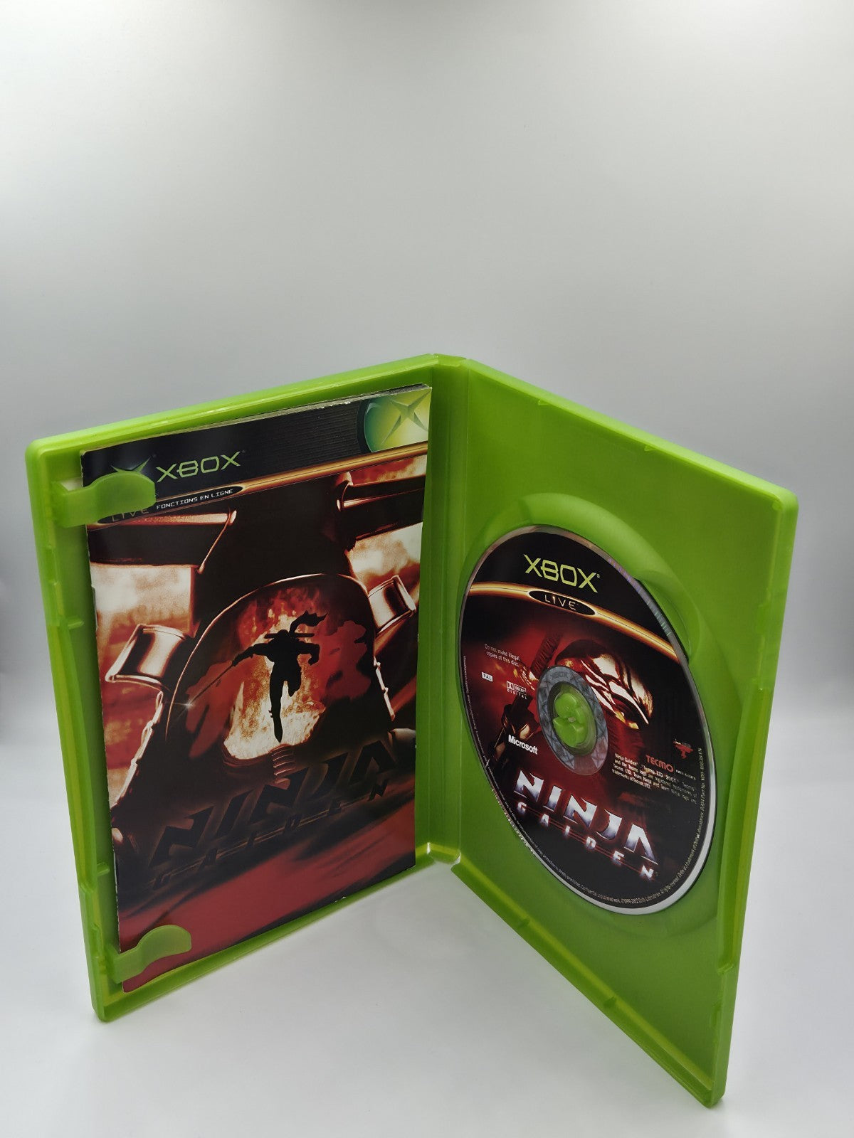 XBOX Spiel Ninja Gaiden mit OVP und Anleitung FRA