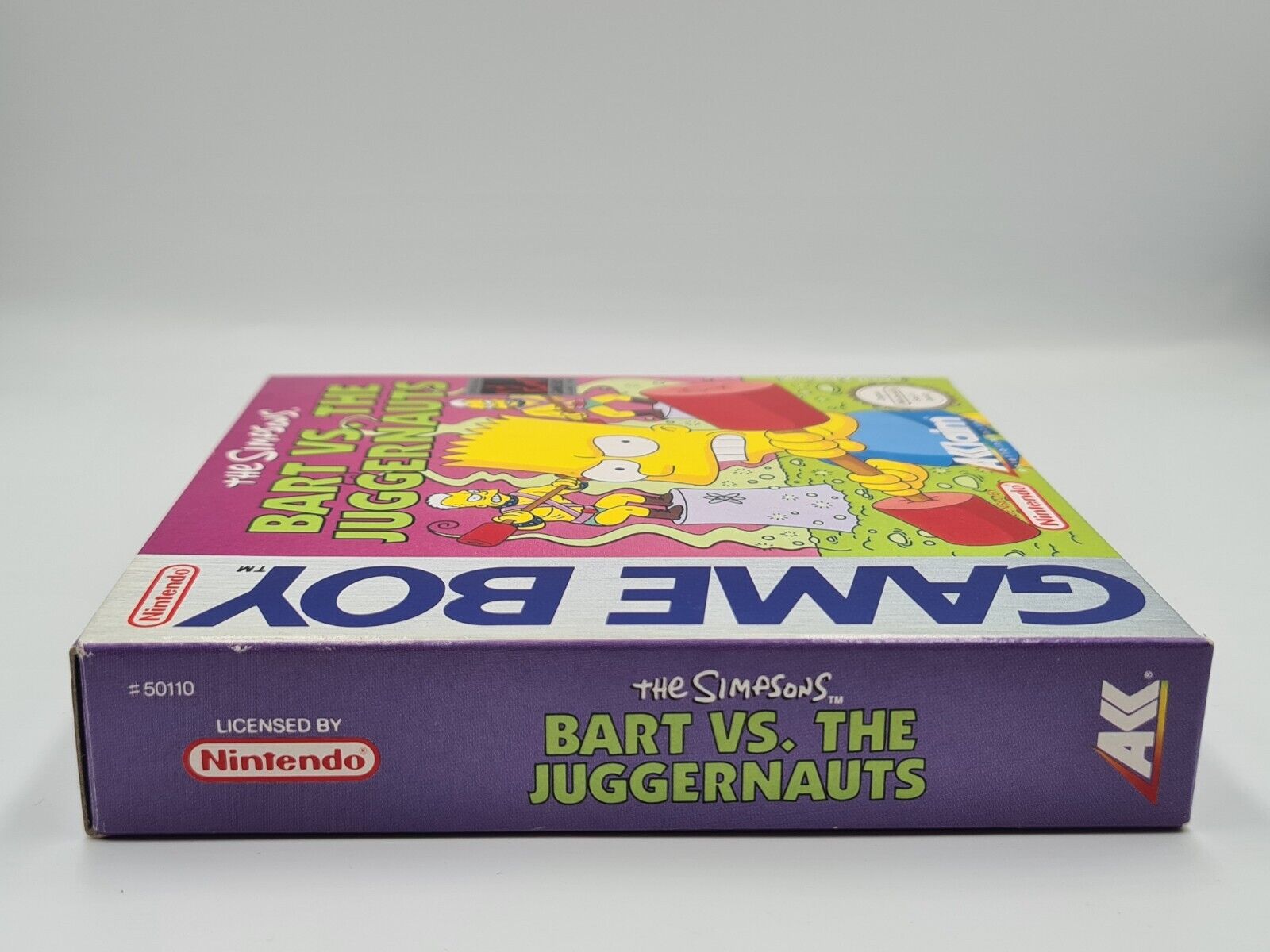 Nintendo Game Boy Classic Bart VS. The Juggernauts mit OVP und Anleitung NOE - T-Retro-Games 
