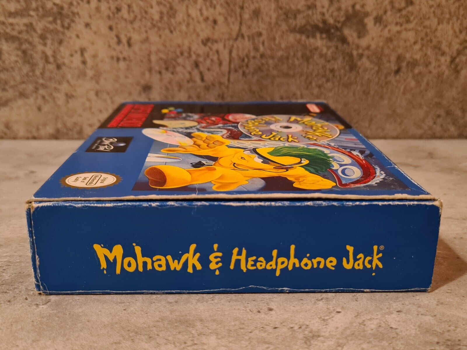 SNES Super Nintendo Mohawk & Headphone Jack mit OVP und Anleitung EUR - T-Retro-Games 