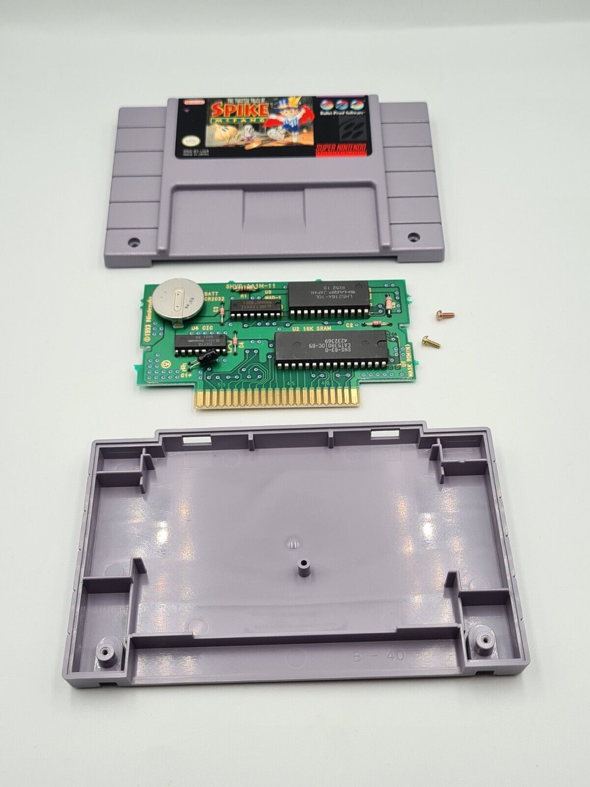 SNES Super Nintendo The Twisted Tales of Spike Mcfang + OVP + Anleitung NTSC-USA - T-Retro-Games 