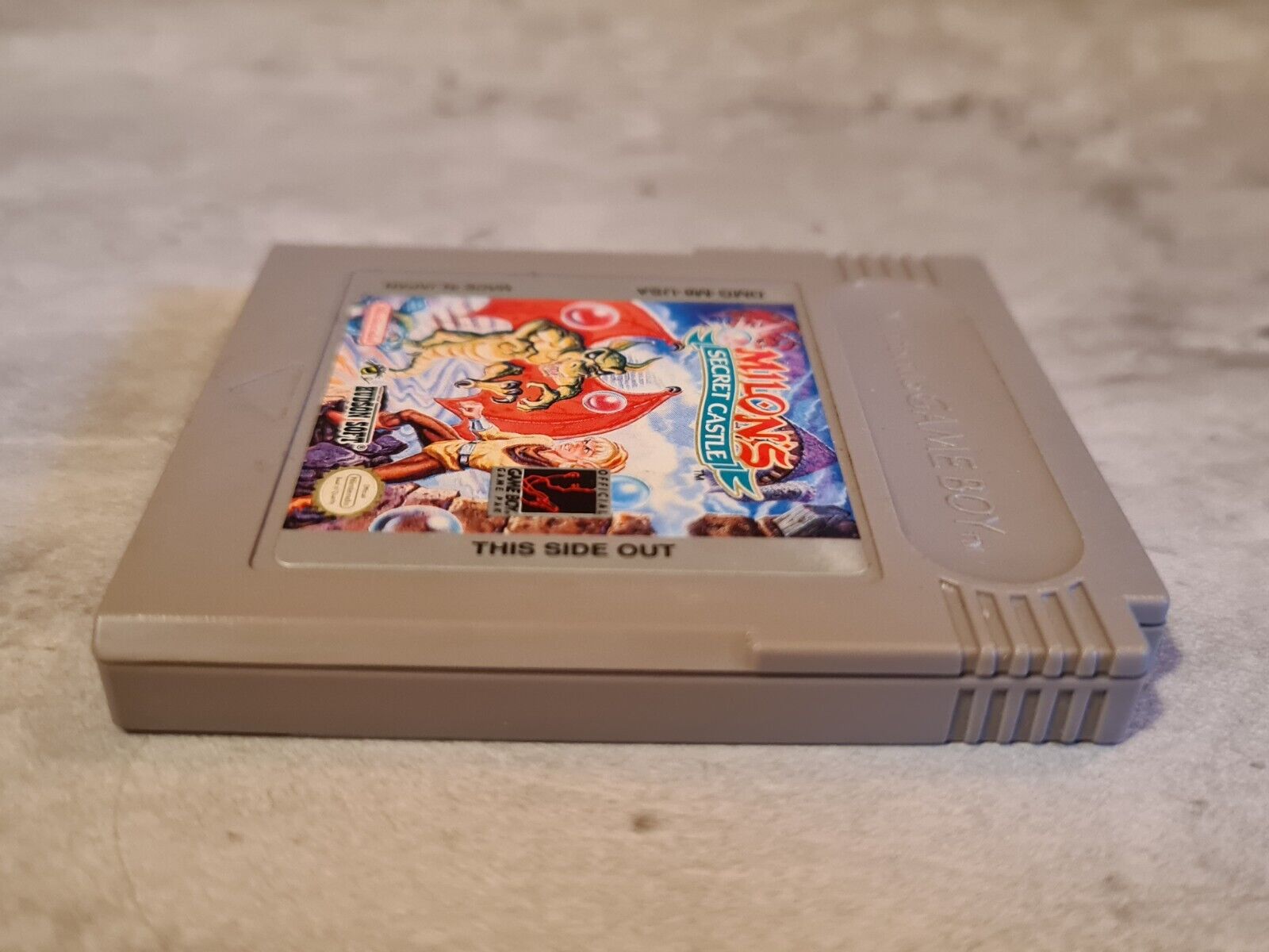 Nintendo Game Boy Classic Spiel Milon's Secret Castle Modul USA - T-Retro-Games 