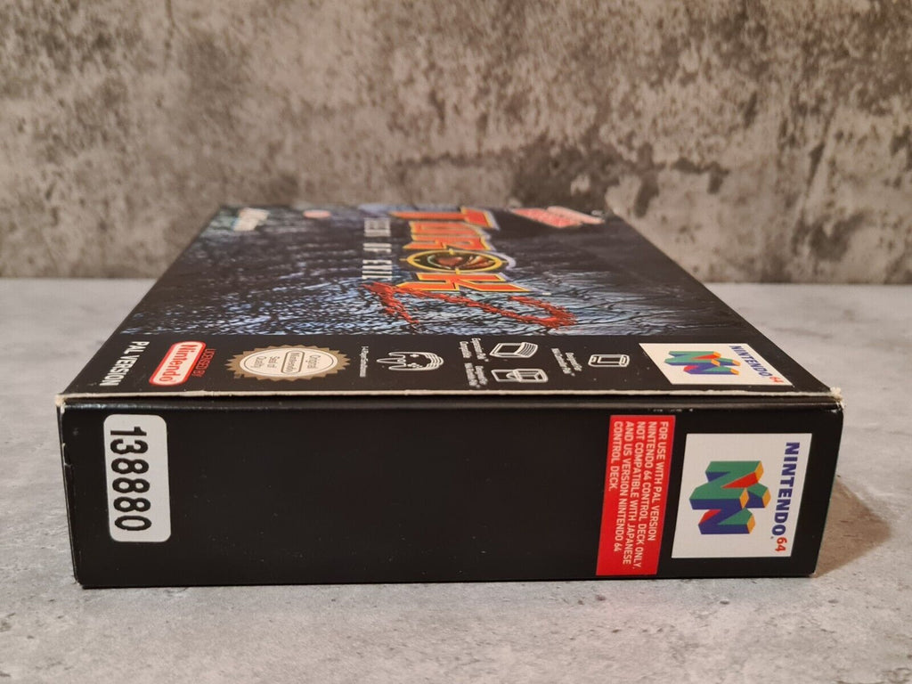 N64 Nintendo 64 Turok 2 : Seeds of Evil mit OVP und Anleitung UKV - T-Retro-Games 